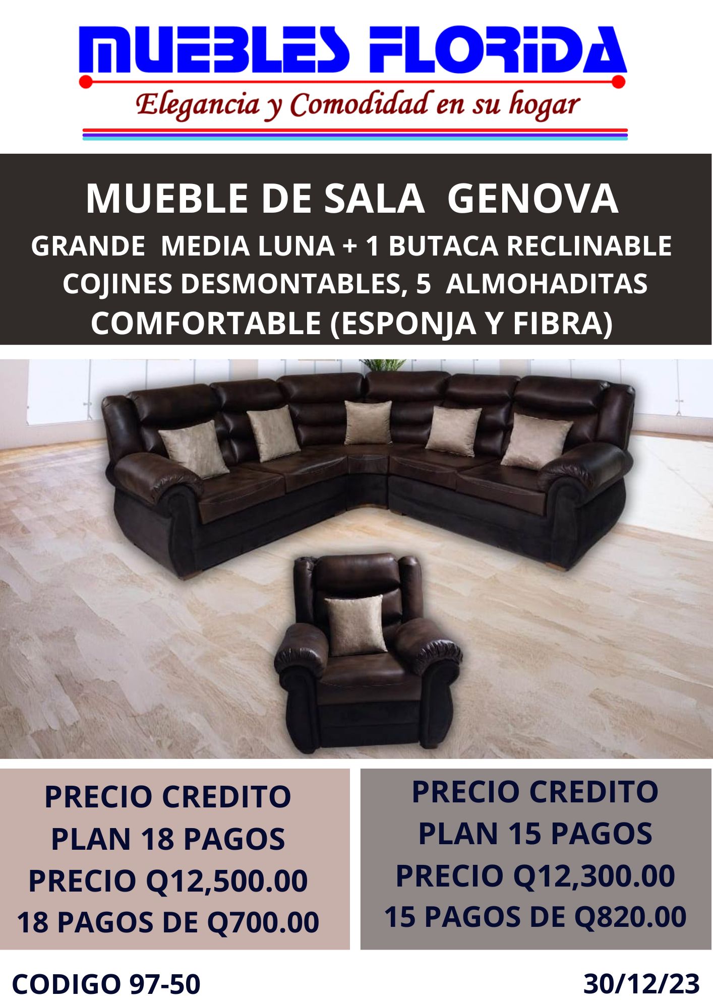 MUEBLE DE SALA GENOVA